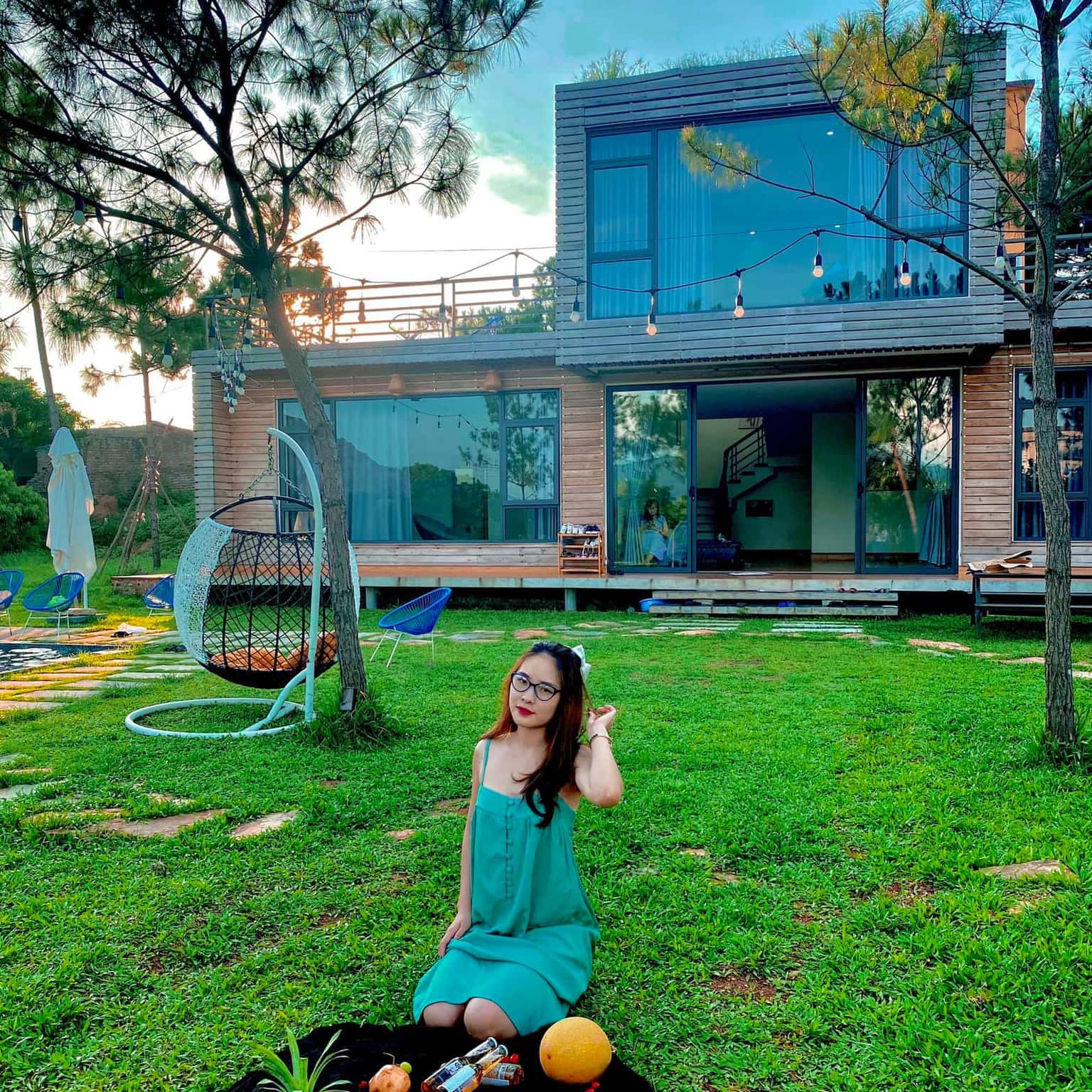goc chup checkin lego villa homestay soc son ha noi