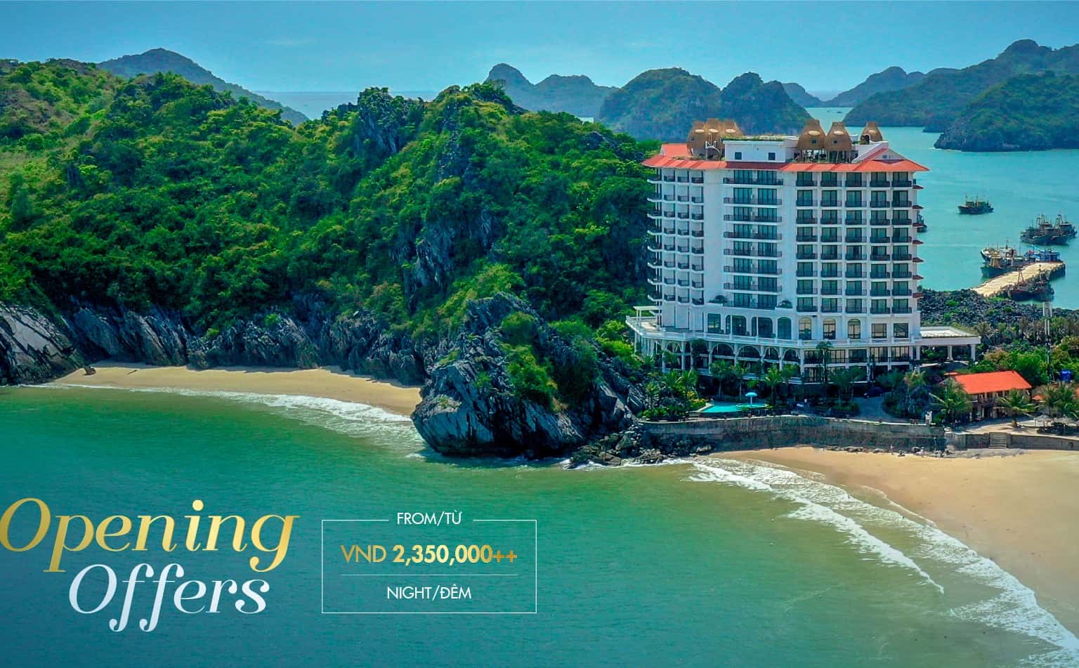 Hôtel Perle d’Orient Cát Bà MGallery - Resort 5 sao xịn nhất Đảo Ngọc