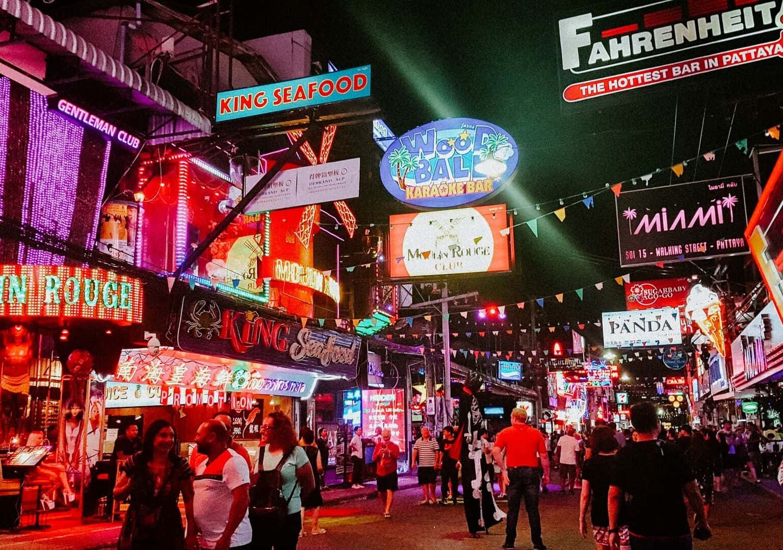 justfly walking street pattaya hanoi bangkok pattaya