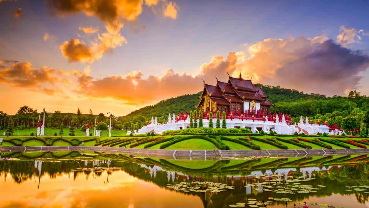 justfly royal flora garden chiang mai thailand