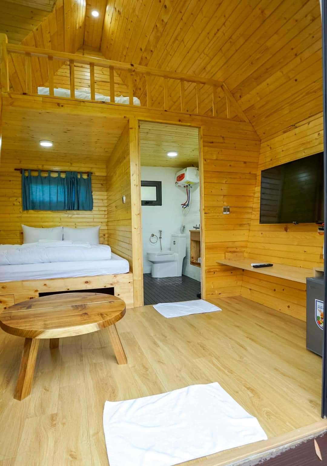 justfly wooden bungalow myan mai son ba vi ha noi