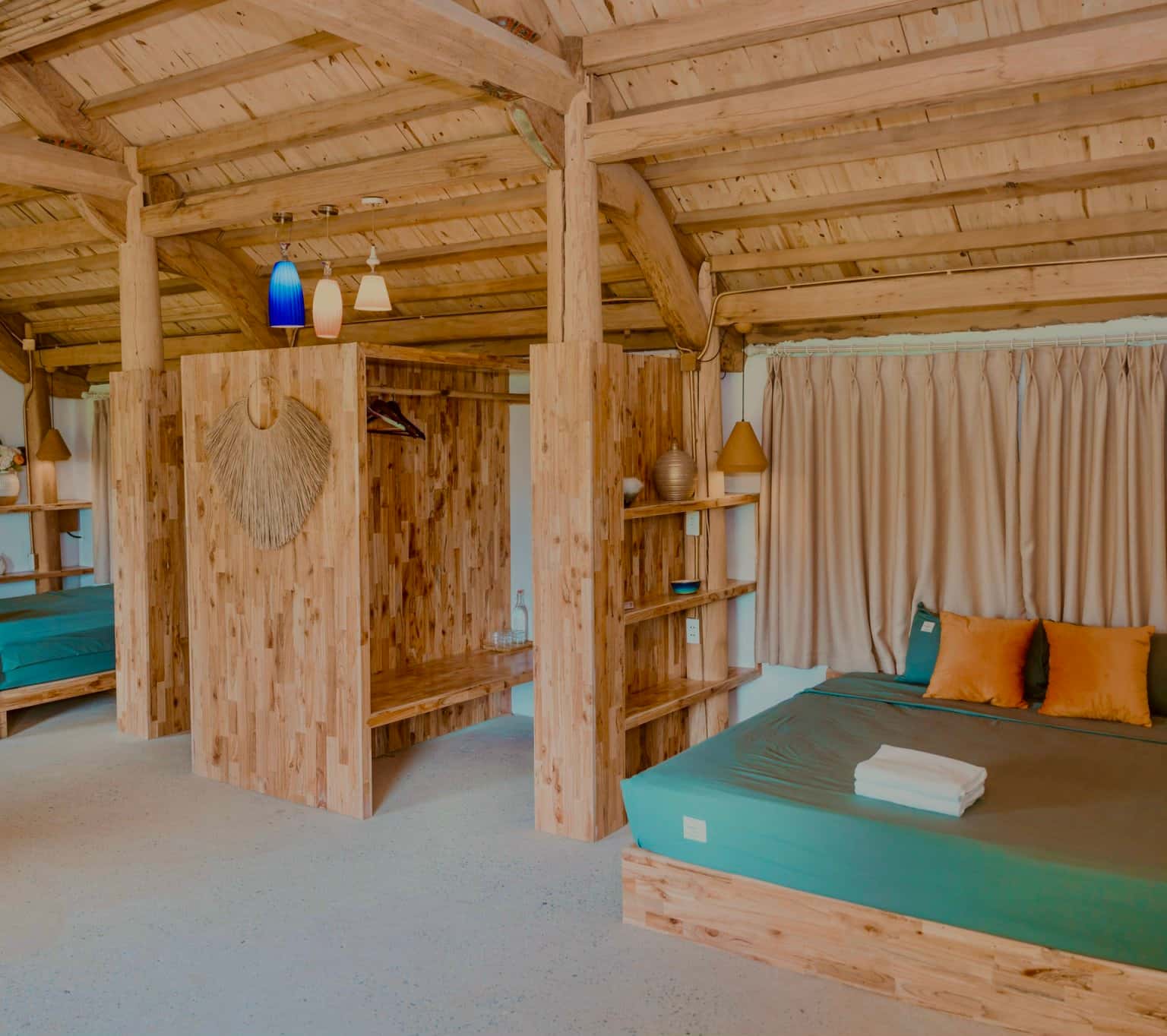 justfly bungalow 2 giuong mura retreat ba vi