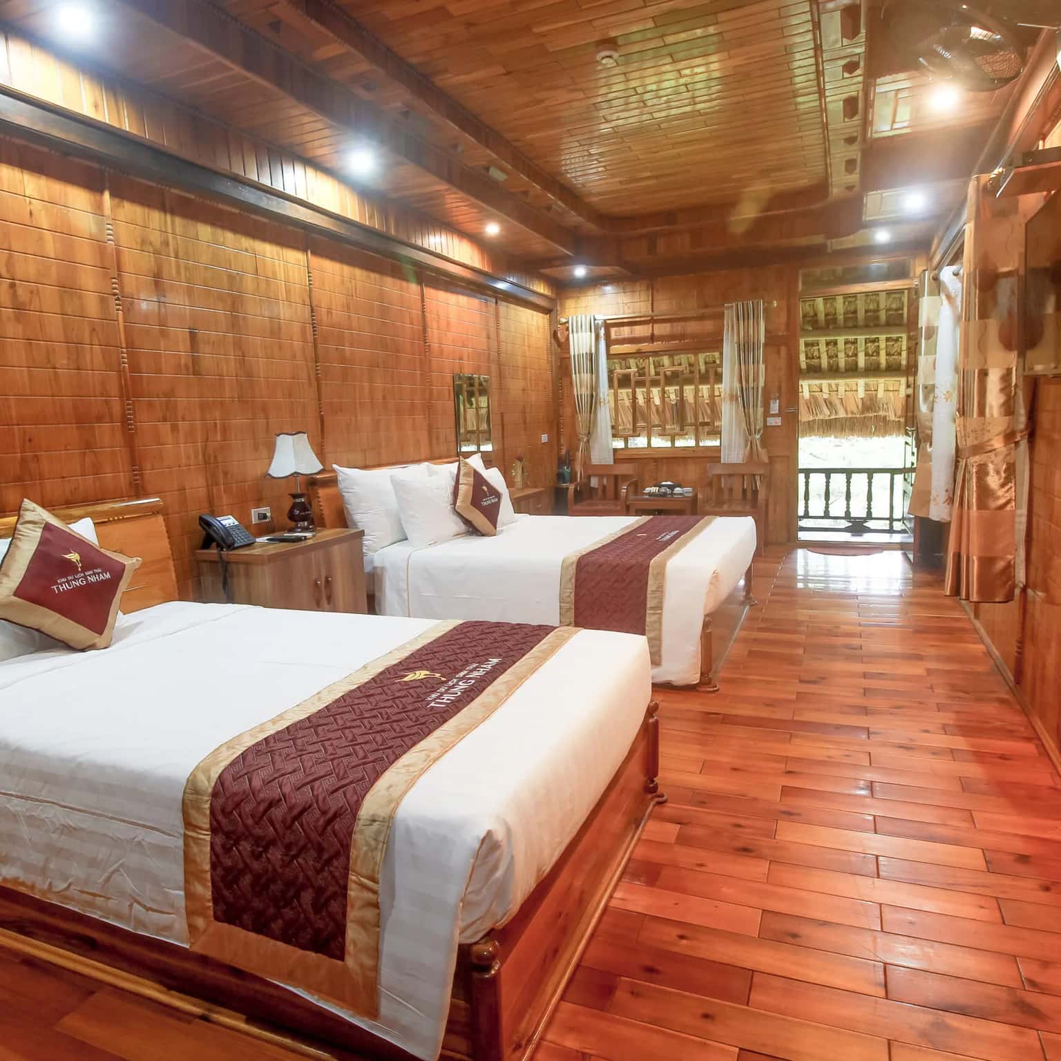 justfly thung nham resort phong deluxe triple ninh binh 