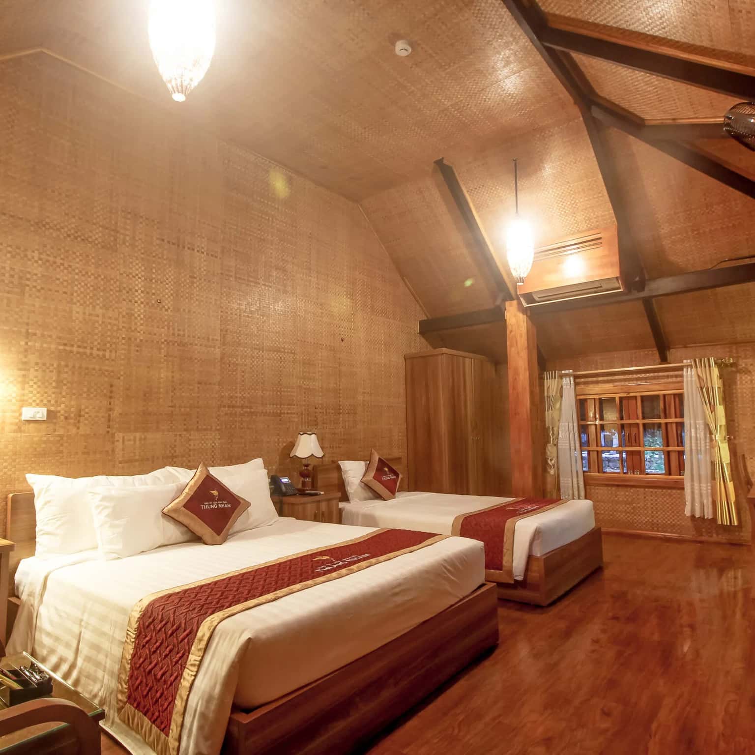 justfly thung nham resort phong grand deluxe triple ninh binh