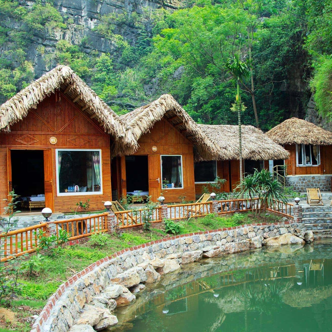 justfly trang an mountain house ninh binh