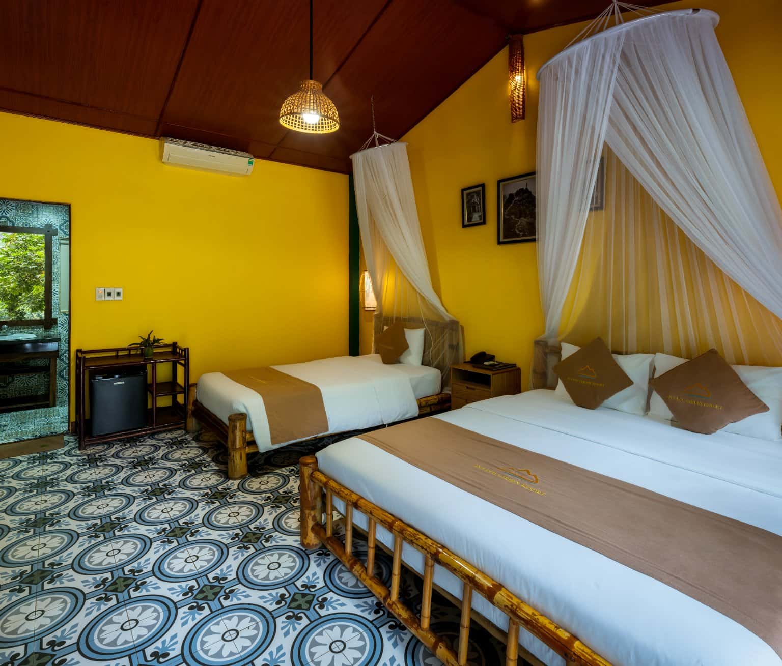justfly ans eco garden deluxe garden view triple ninh binh 