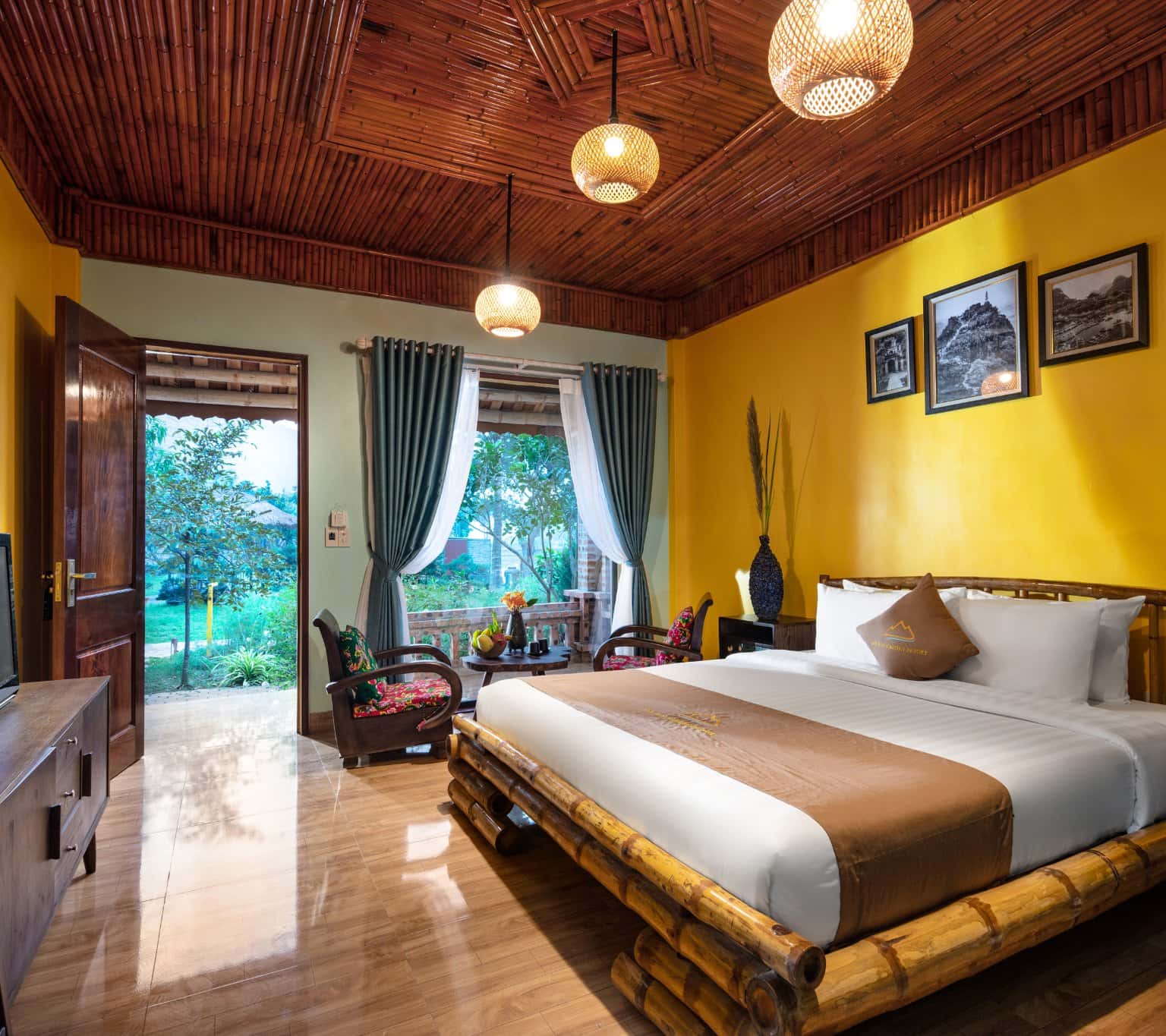 justfly ans eco garden deluxe garden view double ninh binh