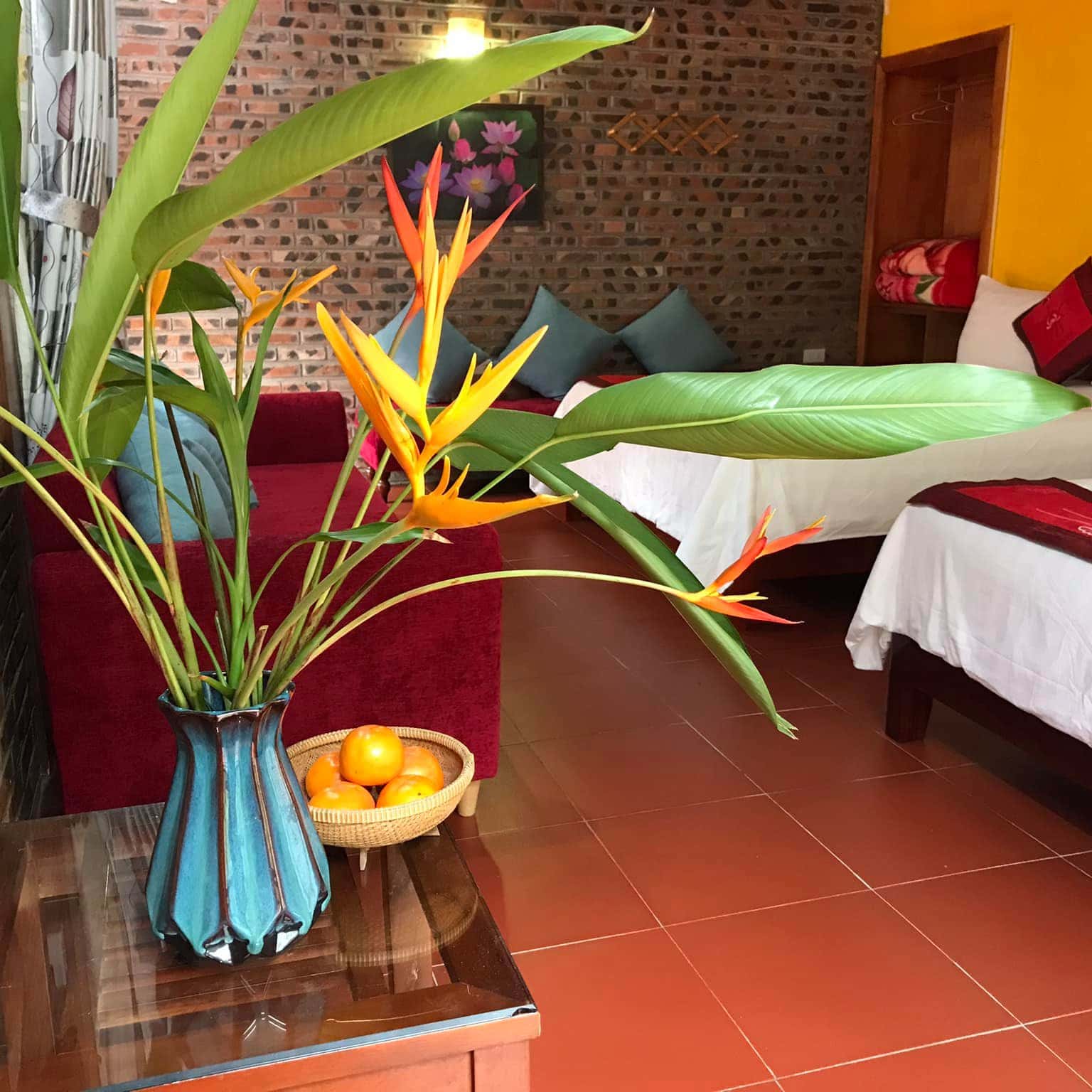 jusfly deluxe bungalow chez loan hotel ninh binh