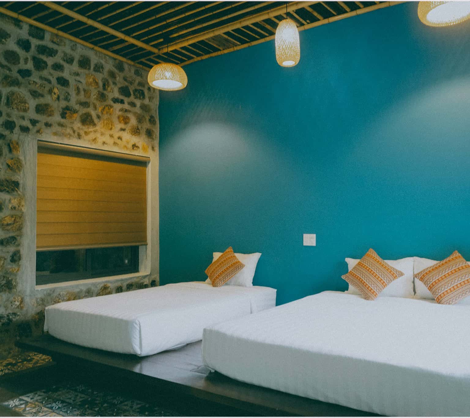 justfly triple garden view room trang an ecolodge ninh binh