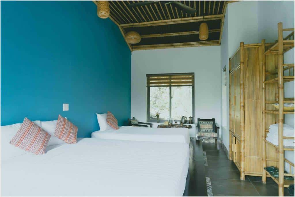 justfly triple balcony room trang an ecolodge ninh binh