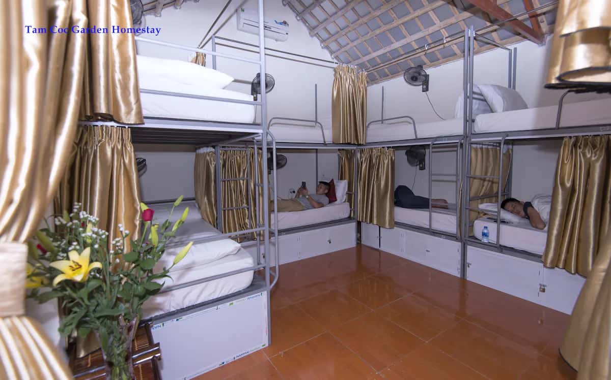 justfly dorm tam coc garden homestay ninh binh