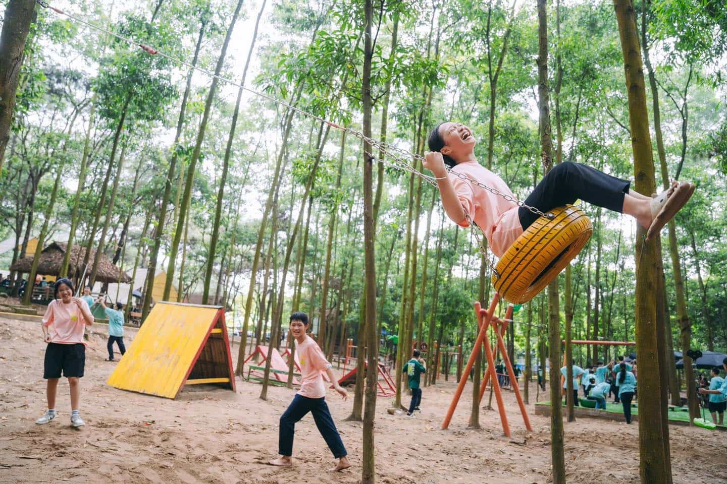 justfly khu du lich sinh thai ban rom soc son