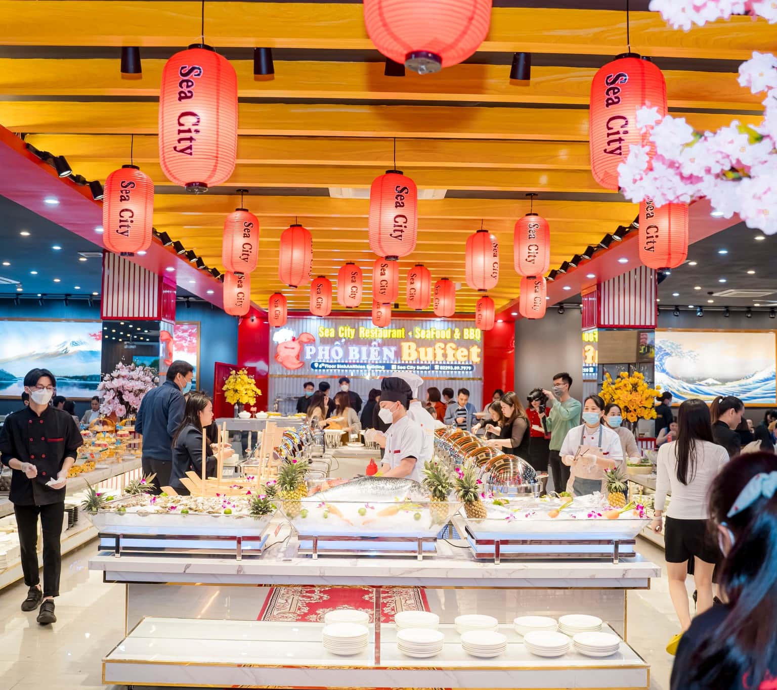 sea city buffet ninh binh 
