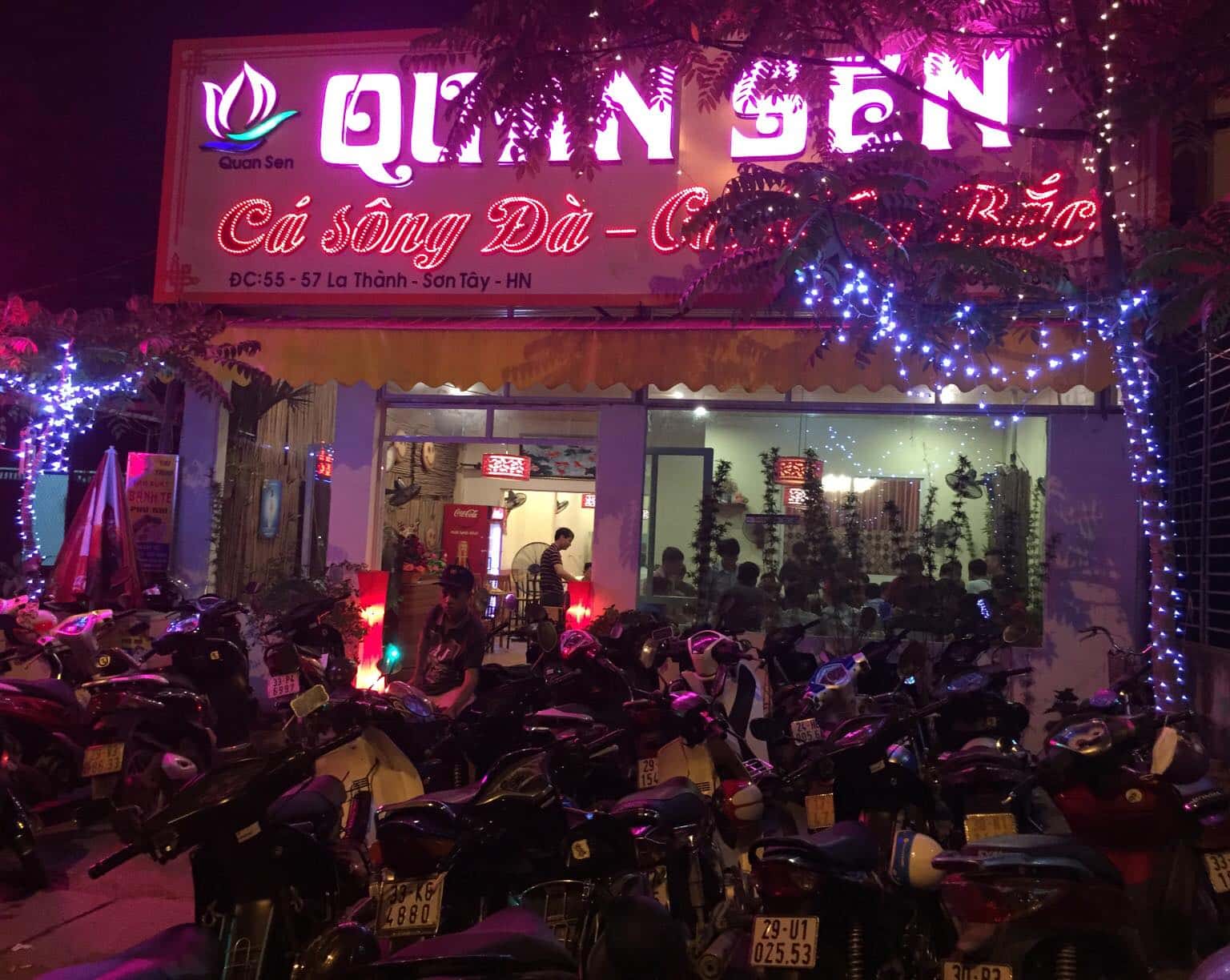 quan sen son tay ha noi 