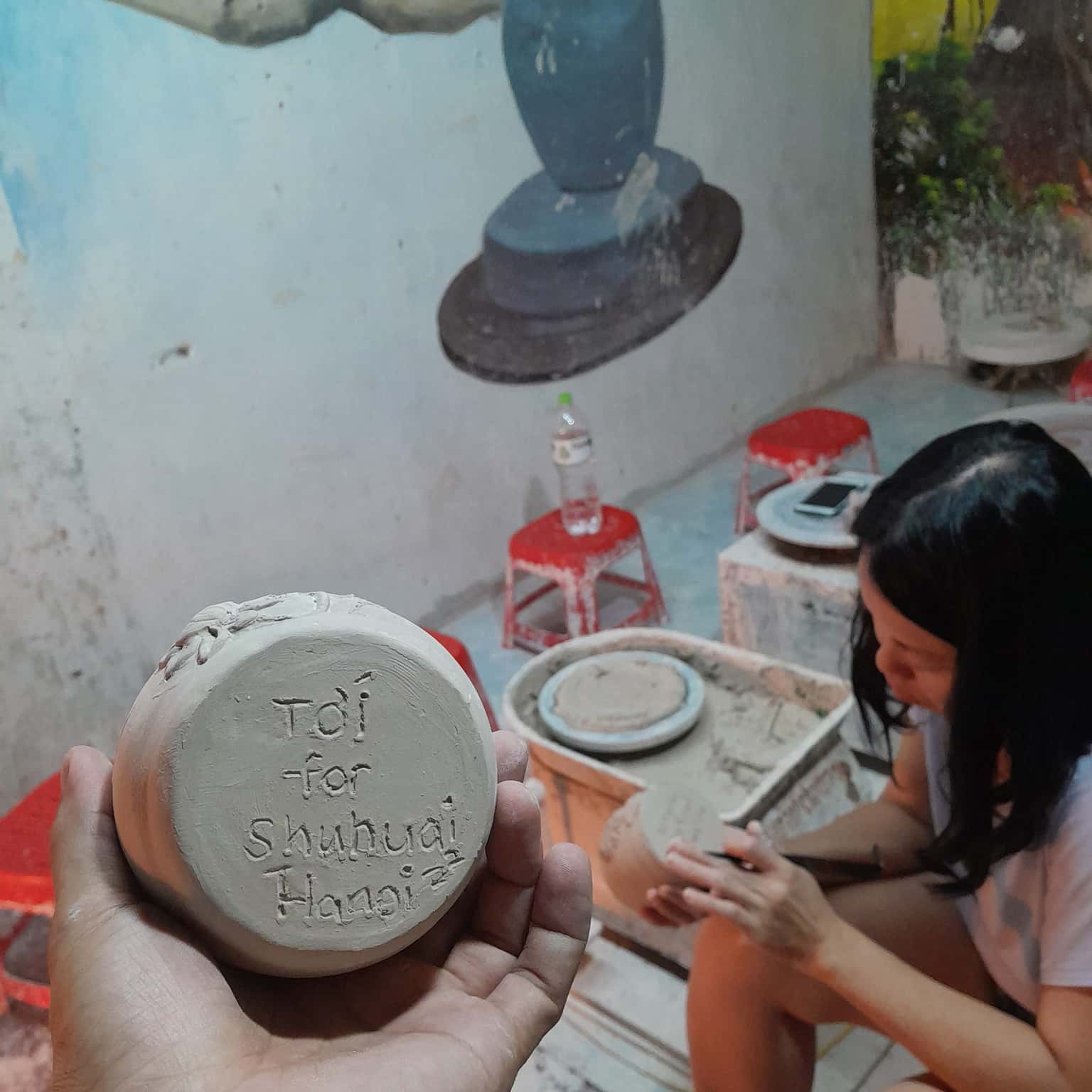 bat trang pottery class in old quarter hanoi
