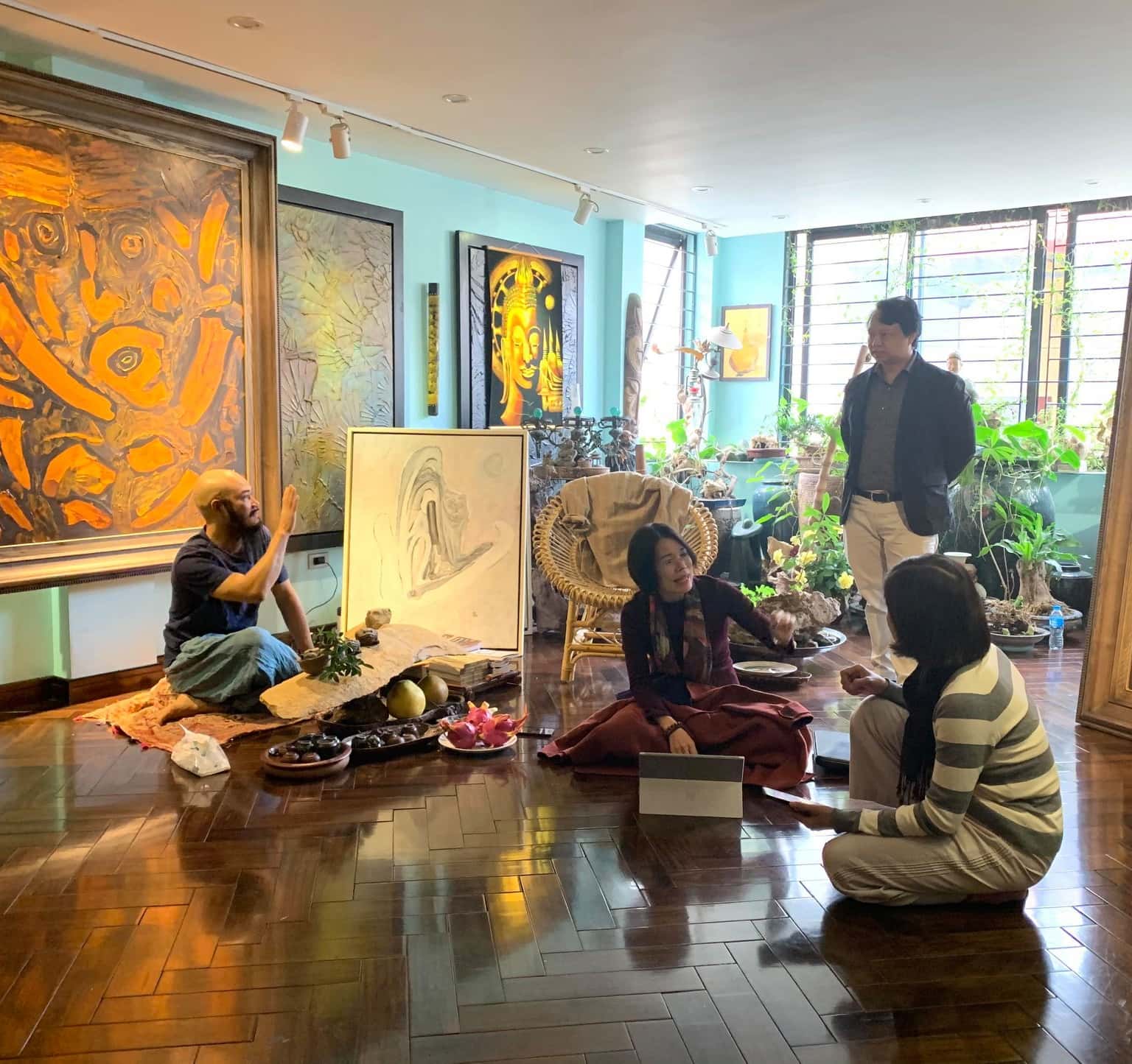  art and architecture walking tour hanoi