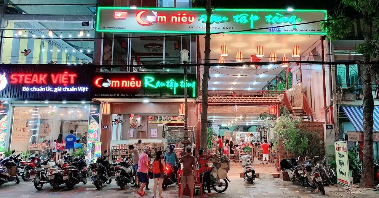 com nieu rau tap tang vung tạu 