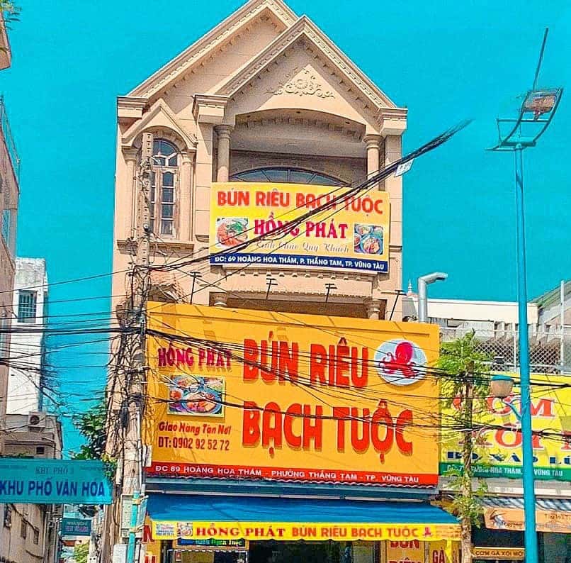 bun rieu bach tuoc hong phat vung tau