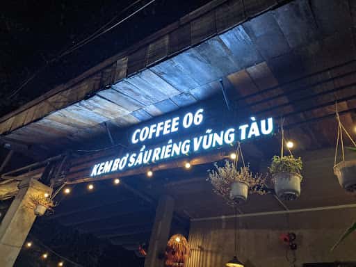 coffee 06 kem bo sau rieng vung tau
