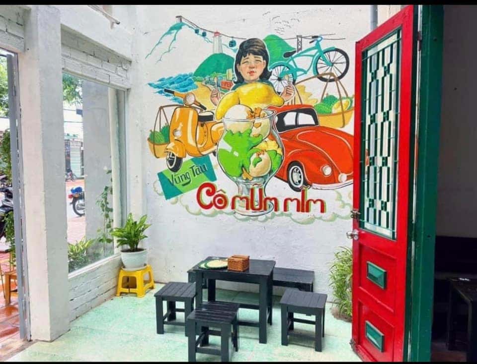 kem bo sau rieng coffee homestay co mum mim vung tau