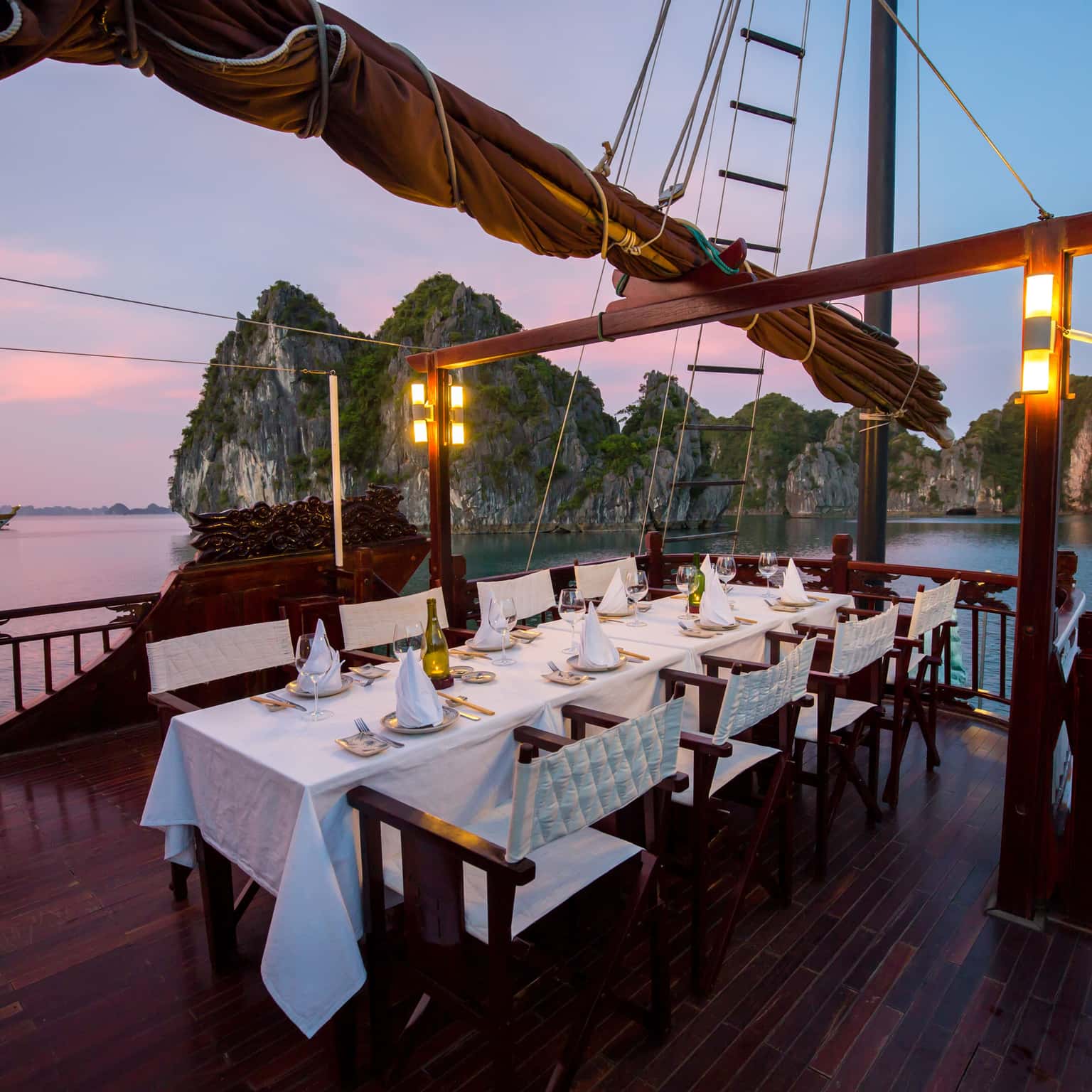 dragon pearl junk indochina junk cruise ha long bay