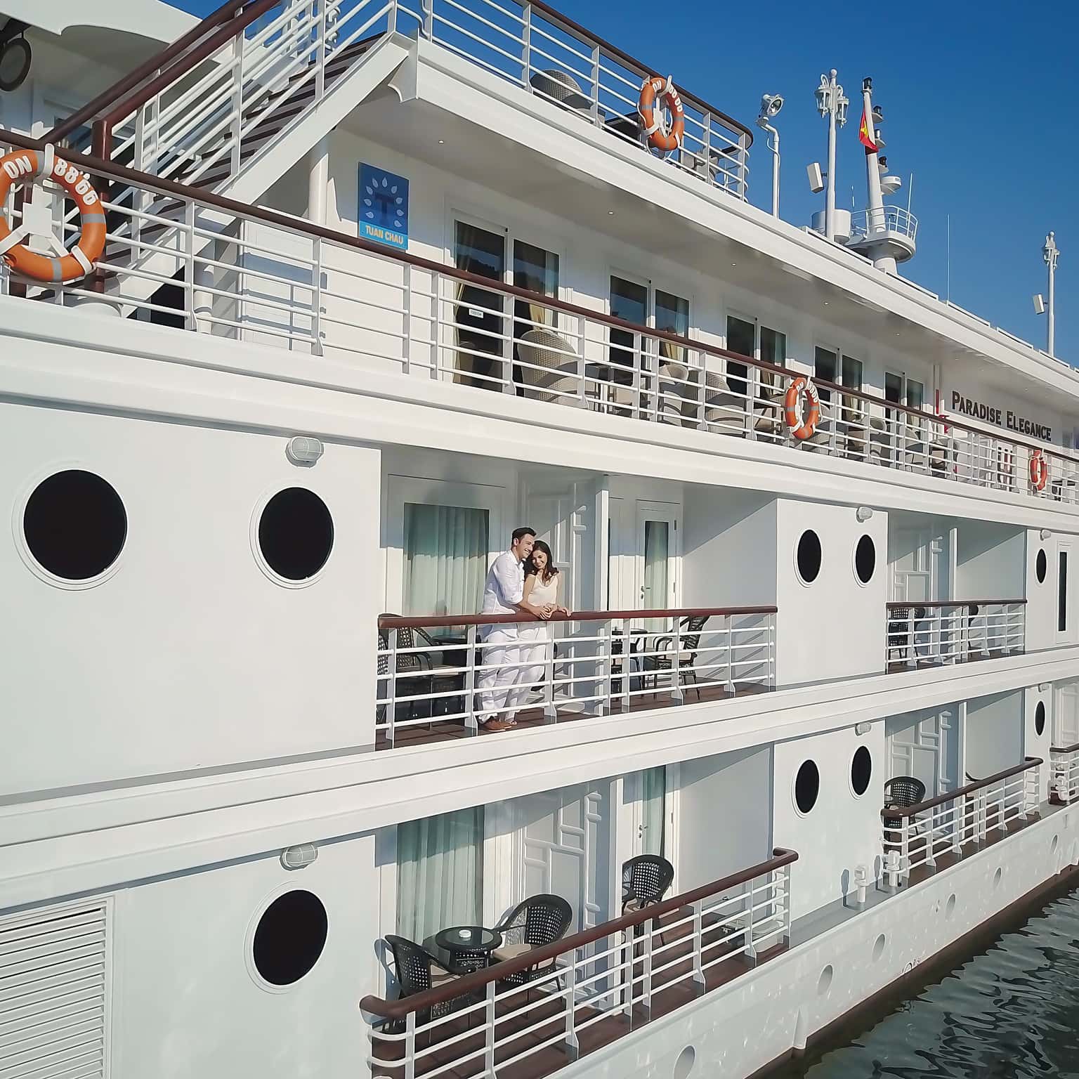 paradise elegance cruise 31 cabins ha long