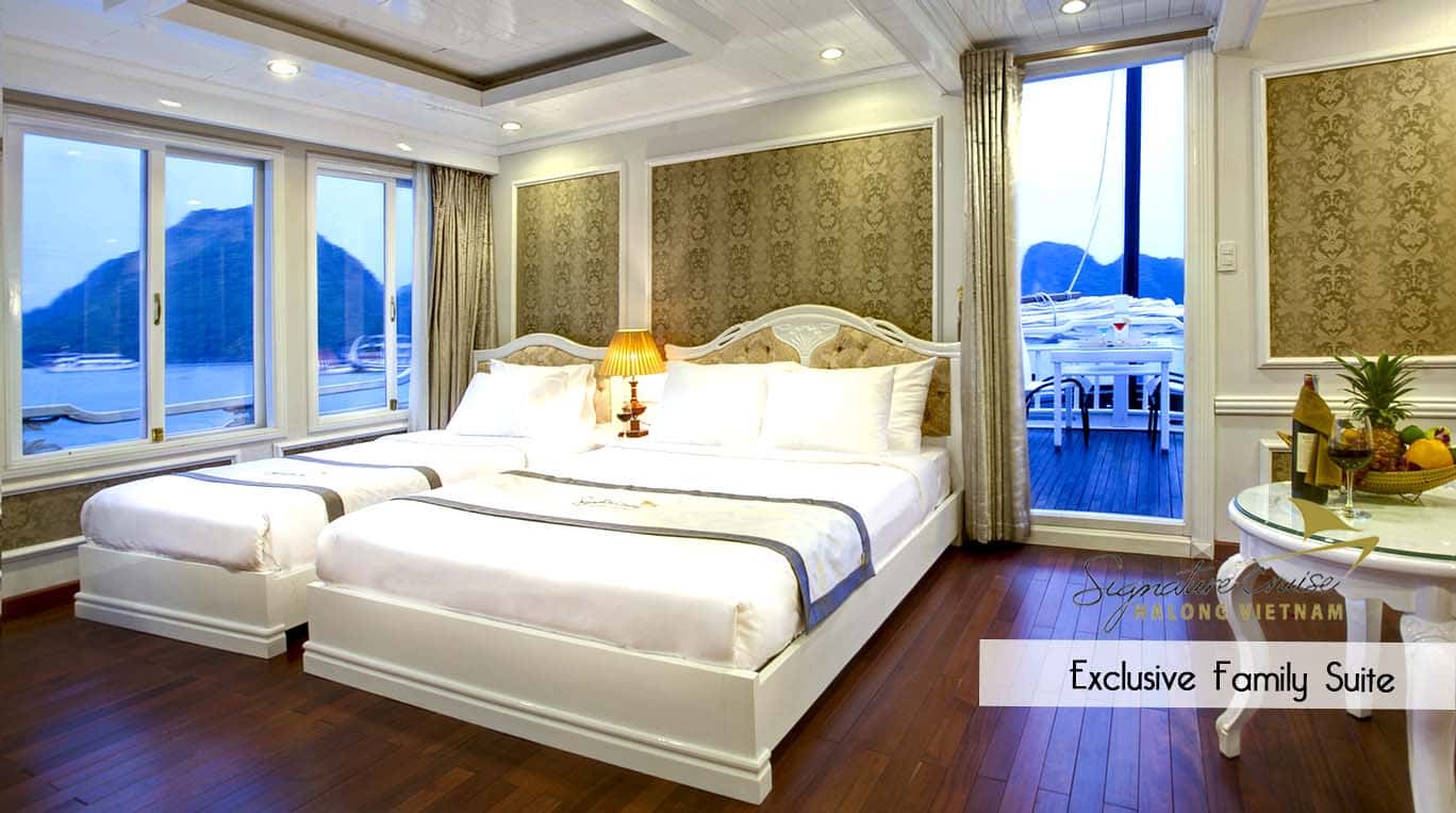 singnature cruise 12 cabins cruise ha-long bay