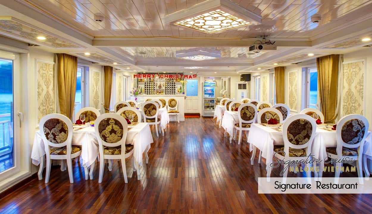 singnature cruise 16 cabins cruise ha-long bay