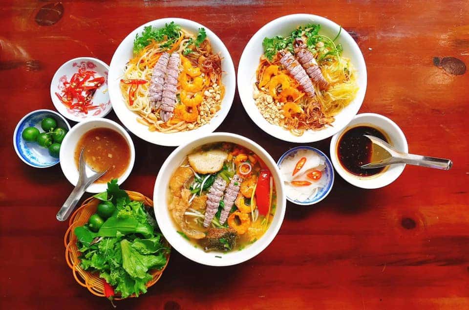 bun hai san ba cham ha long