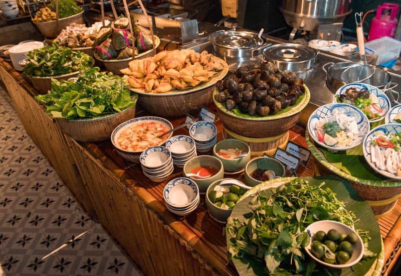 buffet sen thanh ha long
