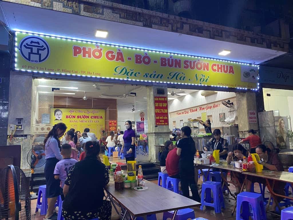 pho ga bo bun suon chua ha long