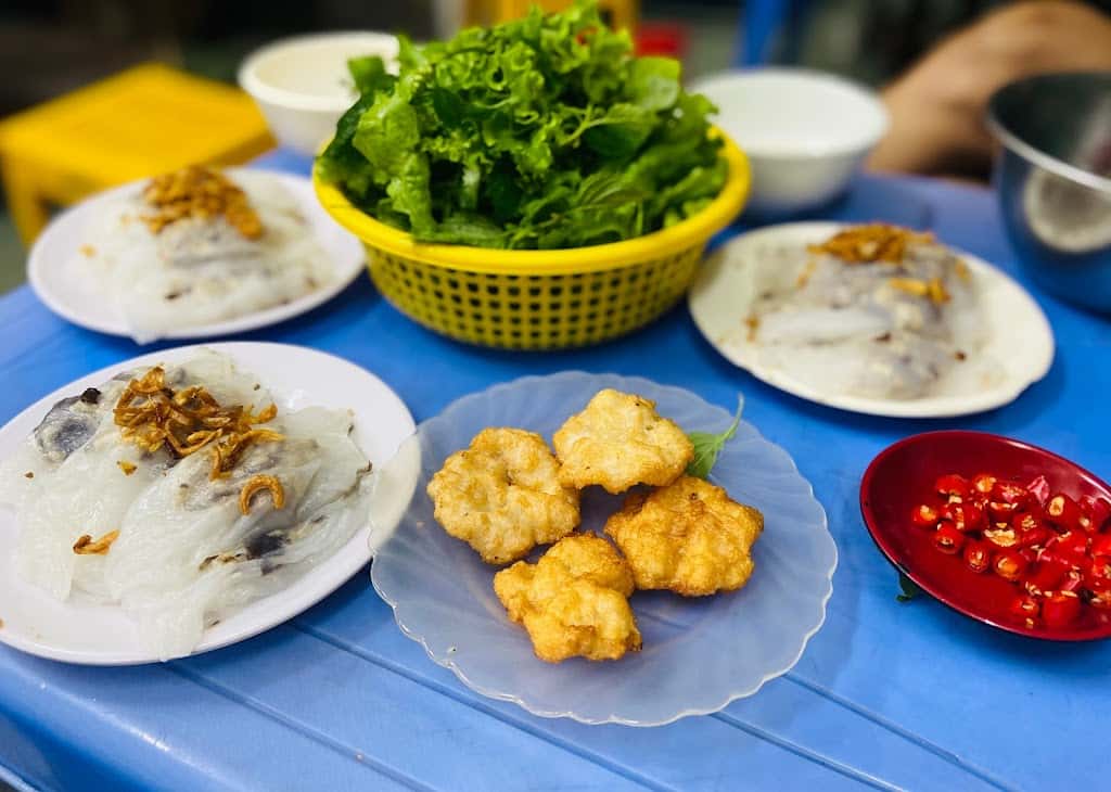 banh cuon cha muc goc bang ha long