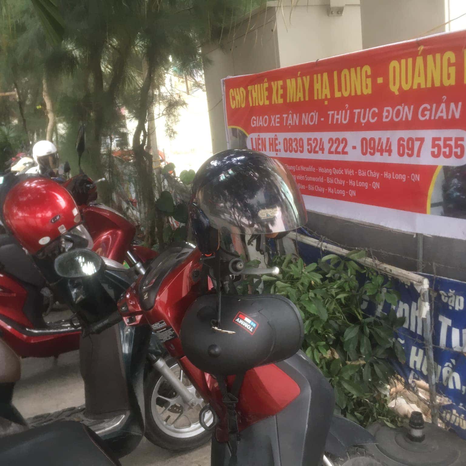 dong motorbike rentals ha long