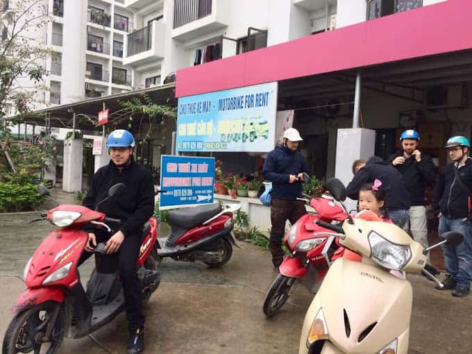 he thong thue xe may motogo ha long