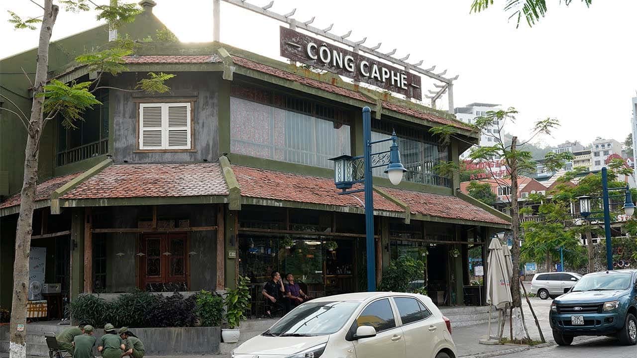 cong cafe ha long