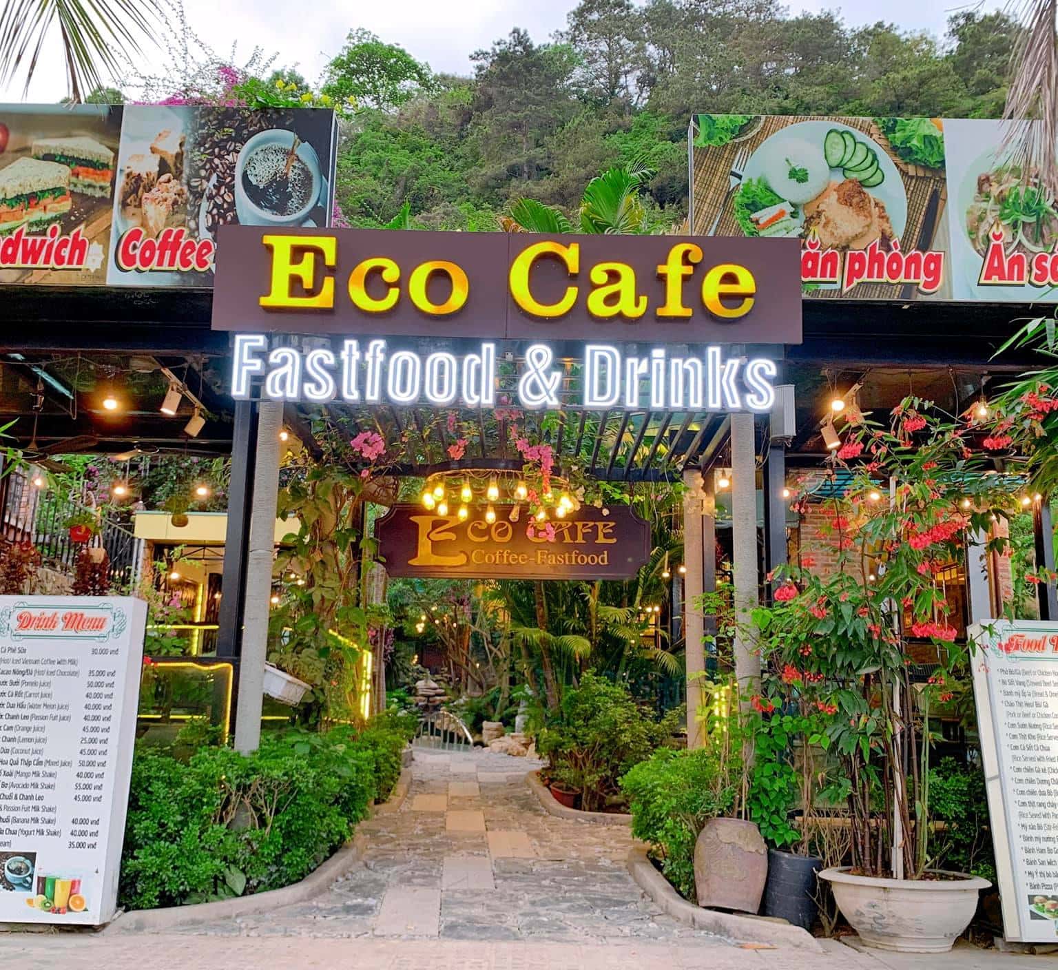 eco cafe ha long