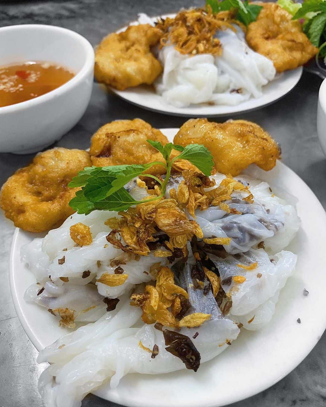 banh cuon cha muc ba yen ha long