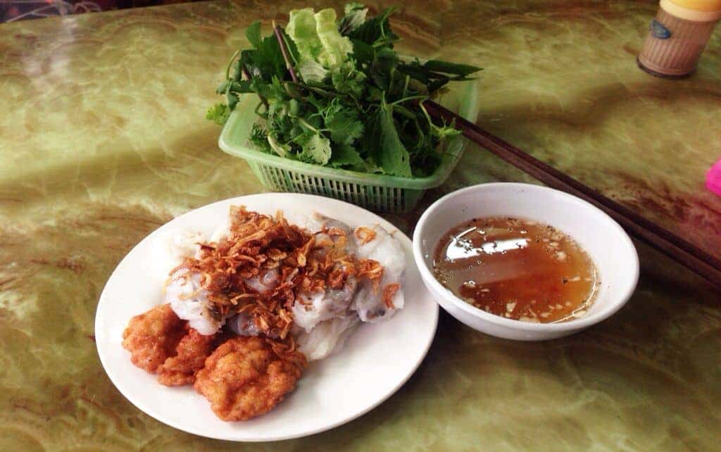 banh cuon cha muc ba ngan ha long