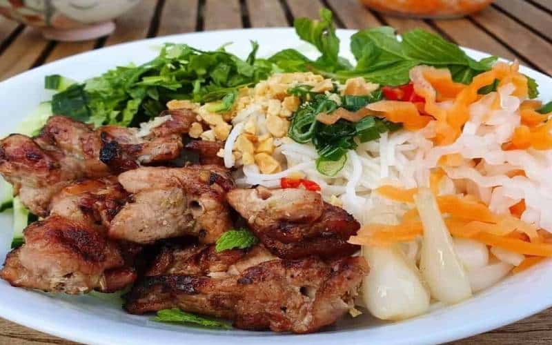bun thit nuong da nang