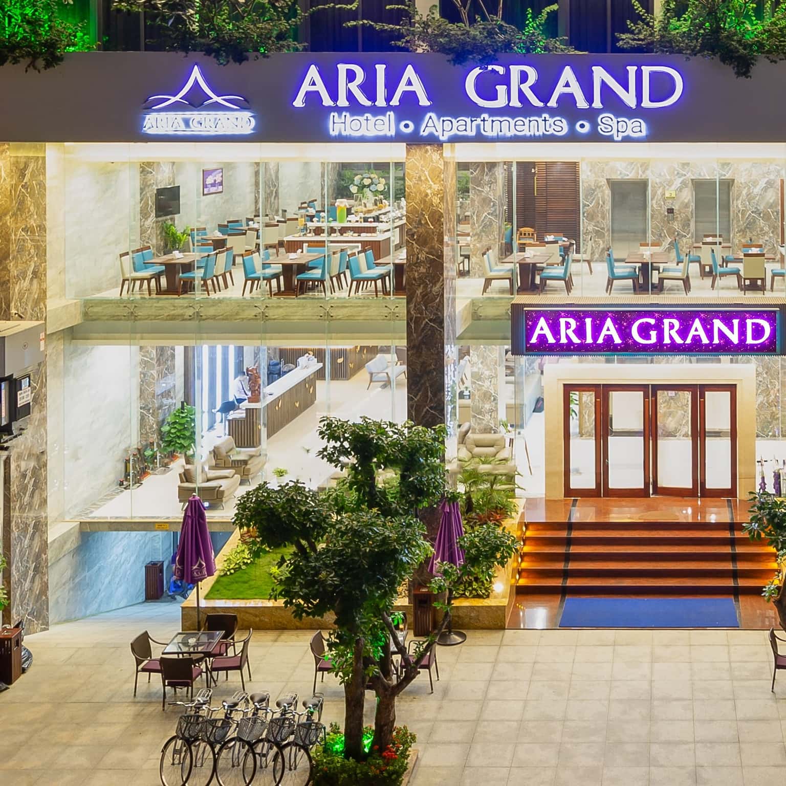 aria grand hotel spa da nang