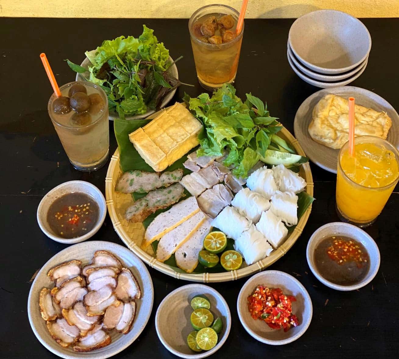 bun dau mam tom 180 da nang 