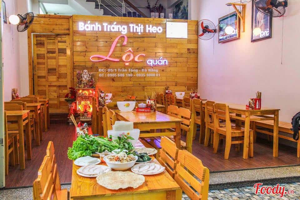banh trang thit heo loc quan da nang