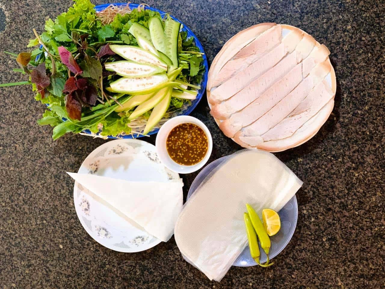 mau banh trang thit heo da nang