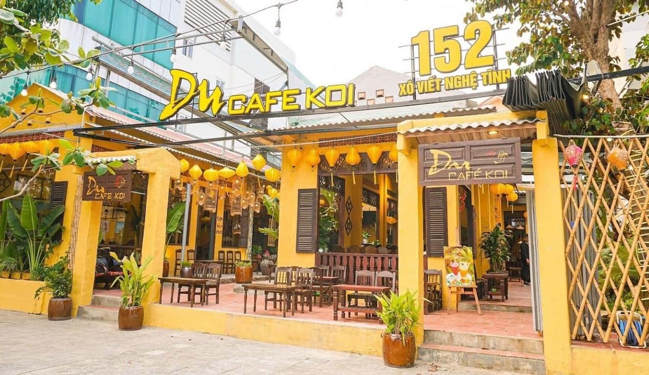 quan du cafe koi da nang