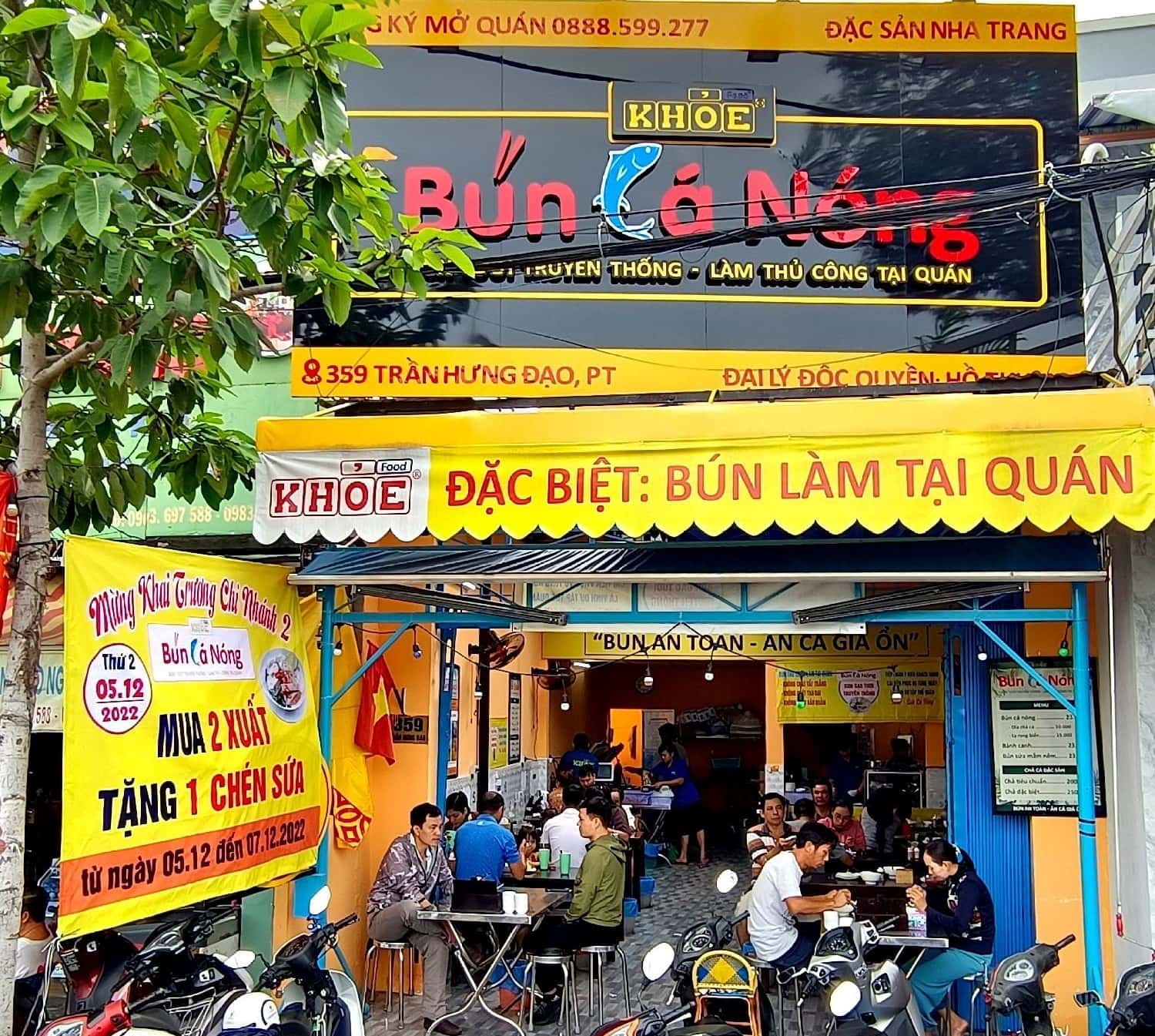 khoe bun ca nong nha trang
