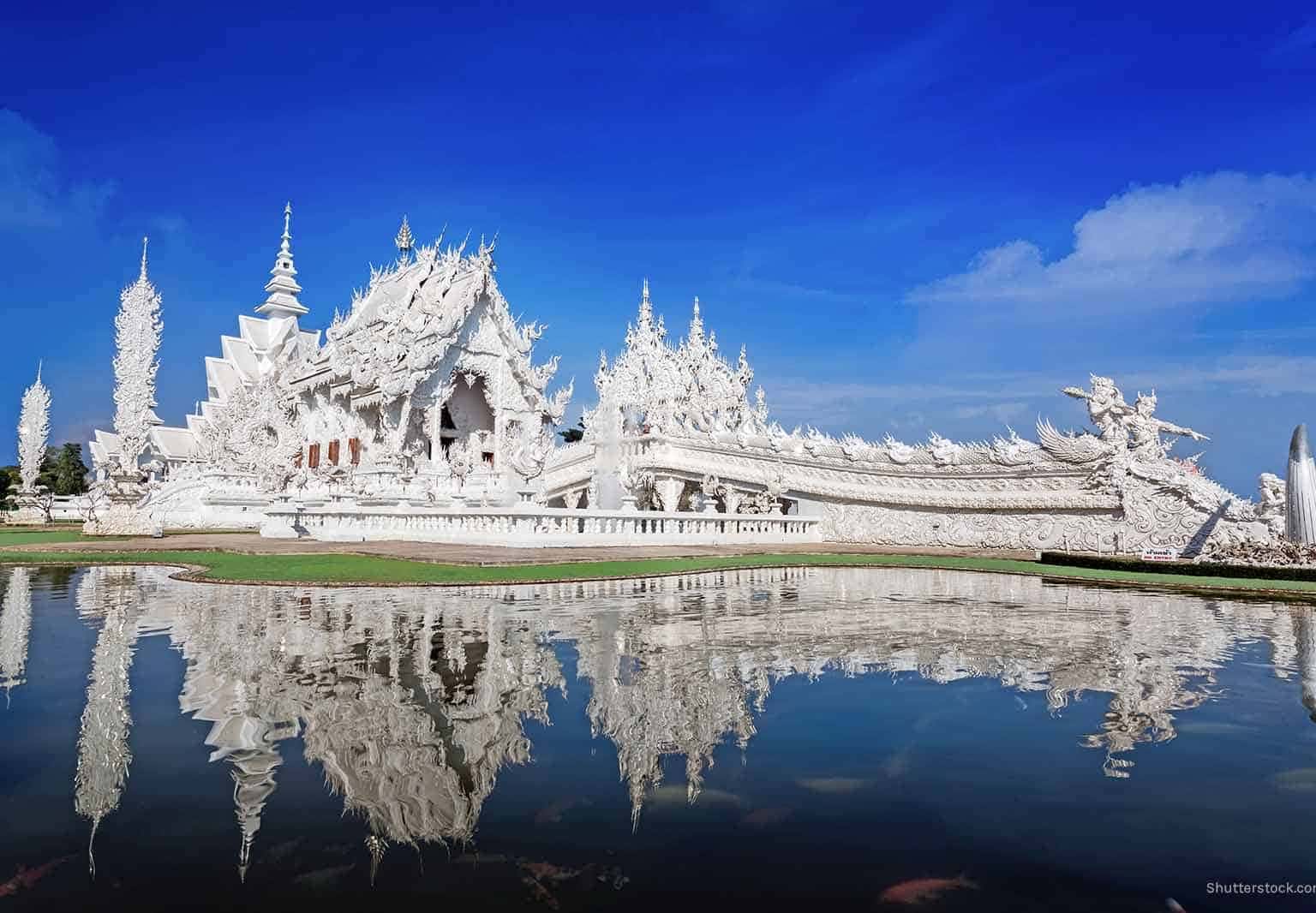 white temple chiang rai thai lan 