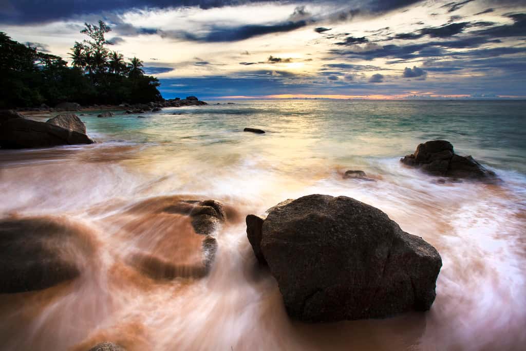 laem singh beach thailand