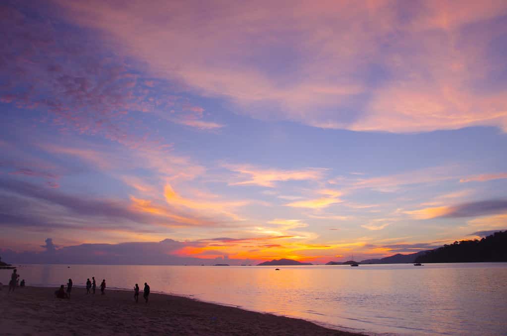 sunrise beach thai land
