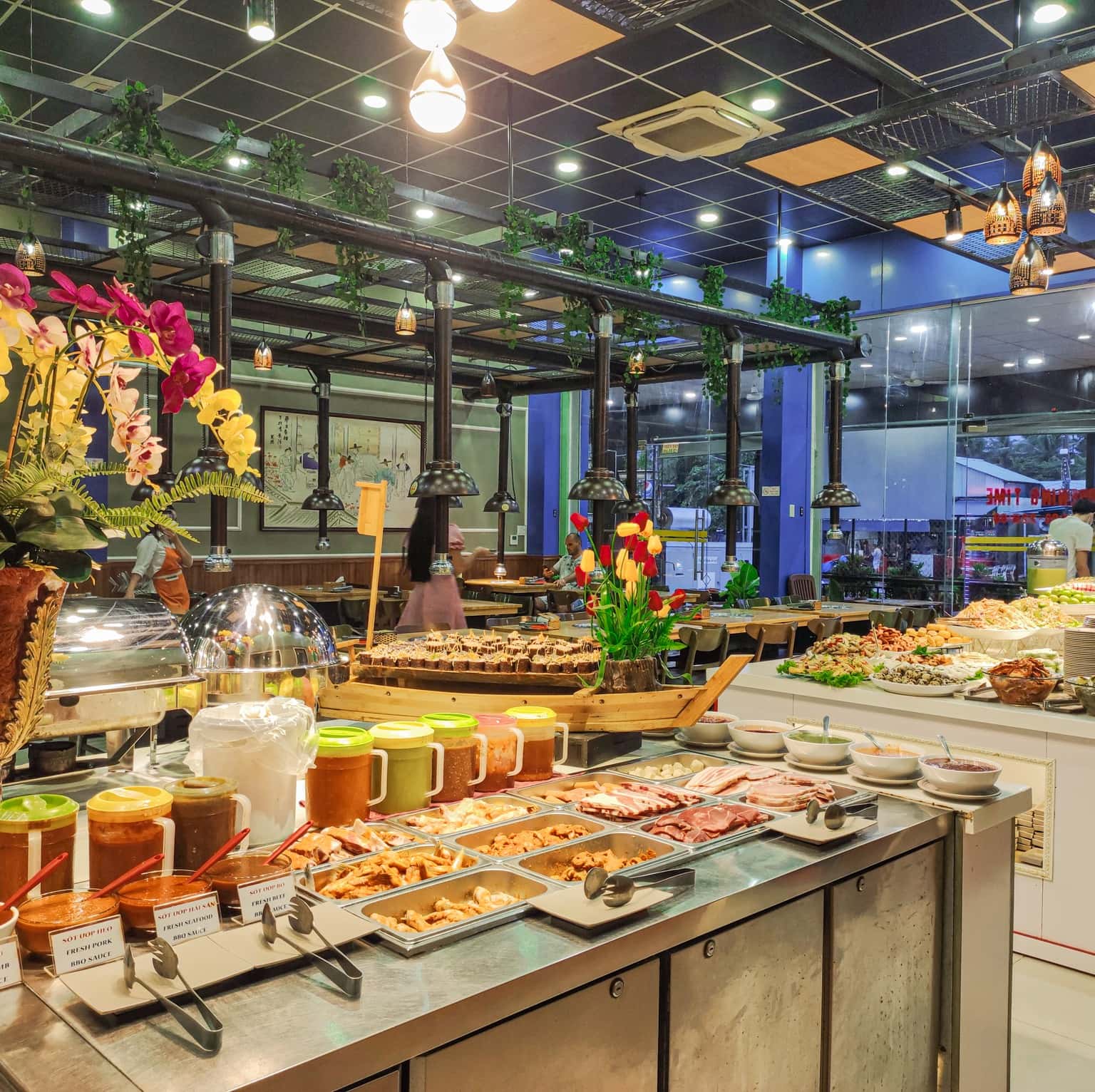 sun viet restaurant bbq buffet hot pot phu quoc 