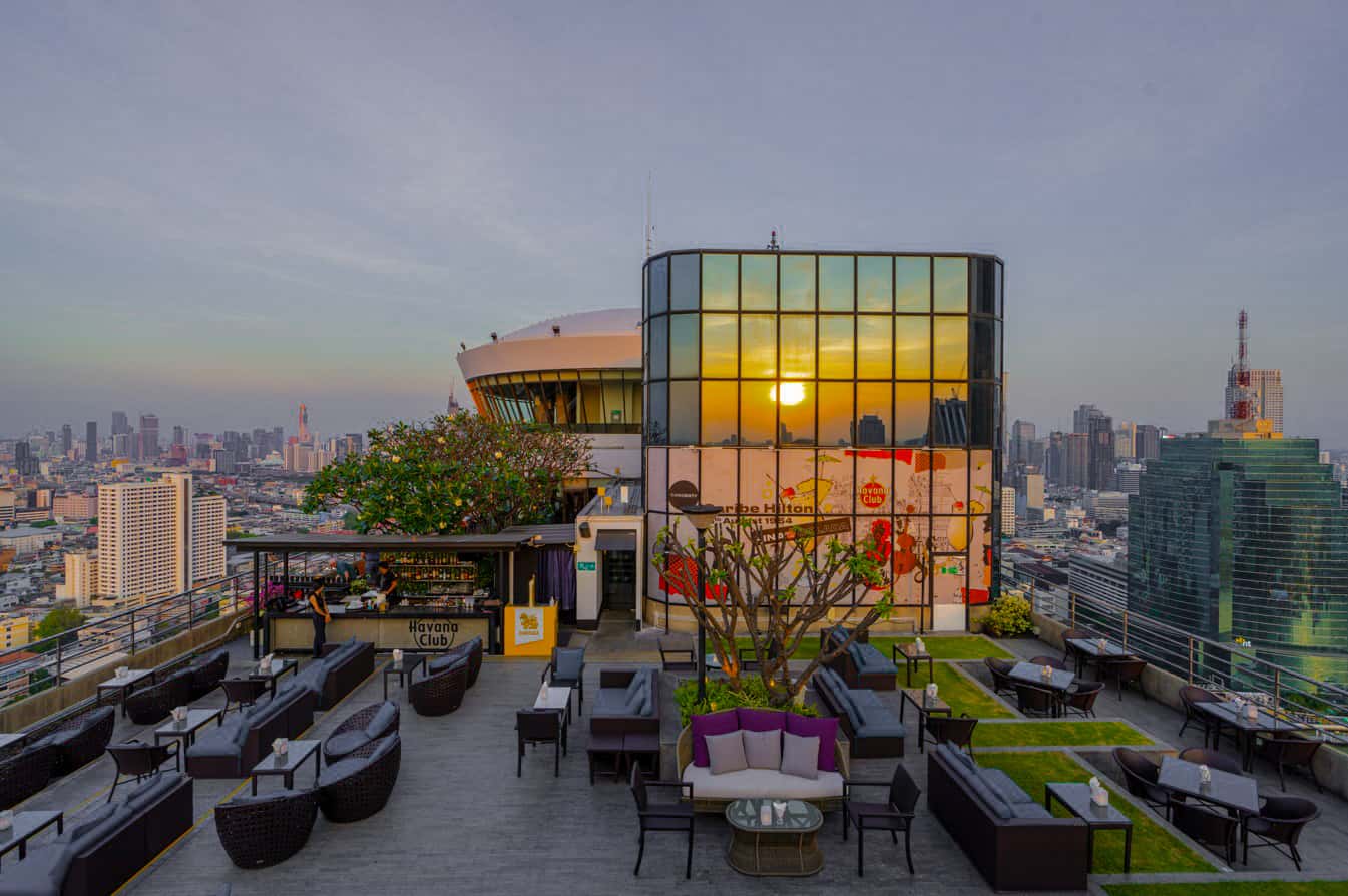 Top 10 nhà hàng trên tầng thượng view đẹp nhất Bangkok